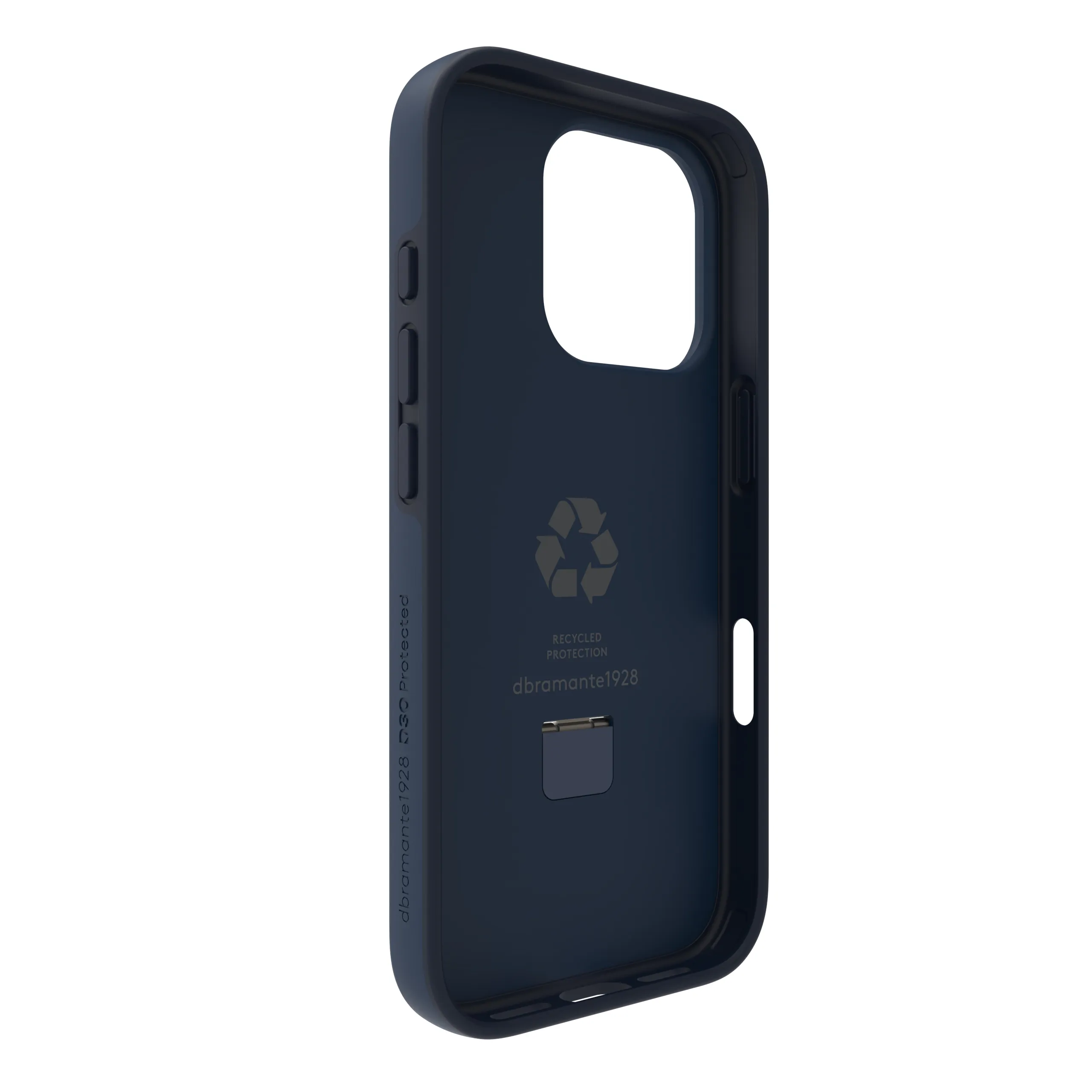 Dbramante1928 Iceland Ultra D3O MagSafe Kickstand, iPhone 16 Pro - Case, Blue