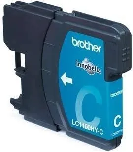 Brother LC1100HYC High Yield ink cartridge, Cyan