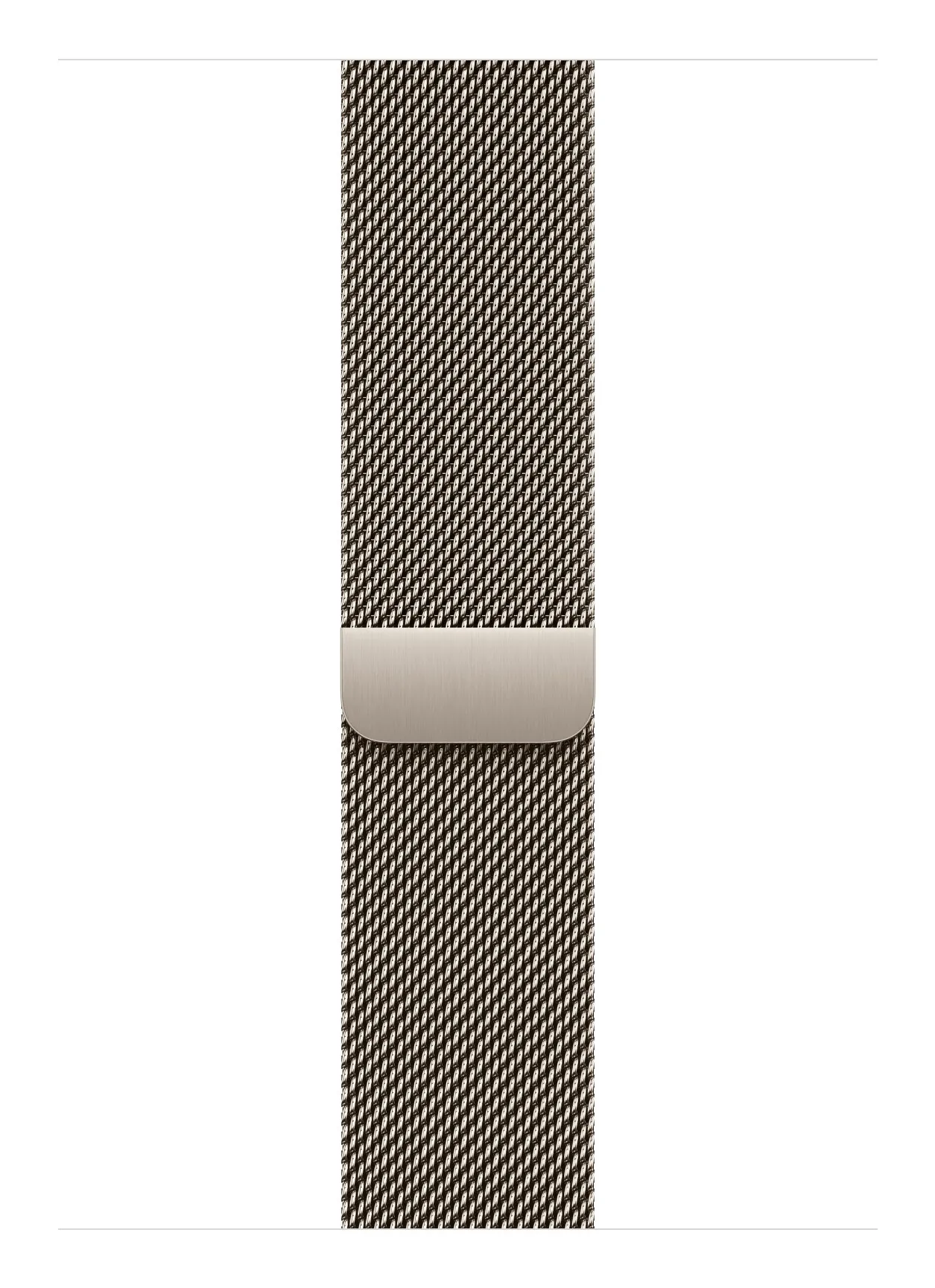 APPLE 46mm Natural Milanese Loop - M/L