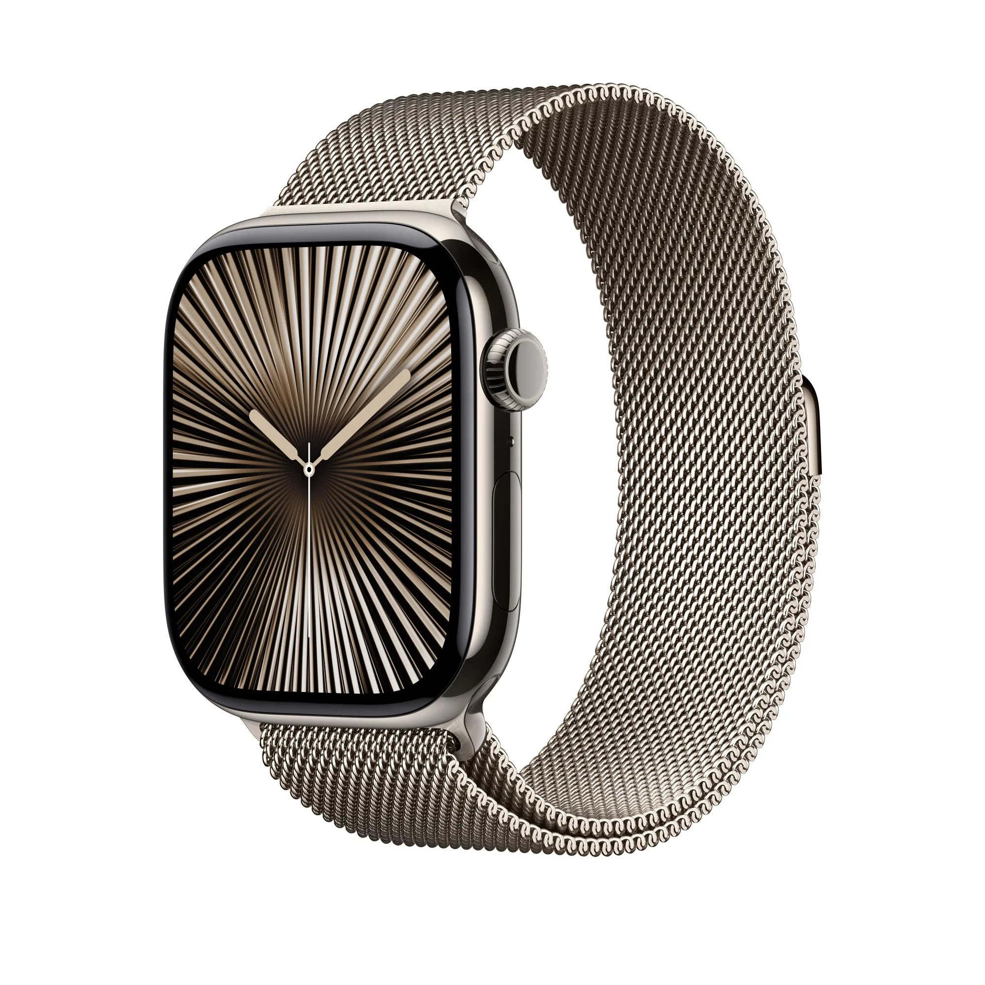 APPLE 46mm Natural Milanese Loop - M/L
