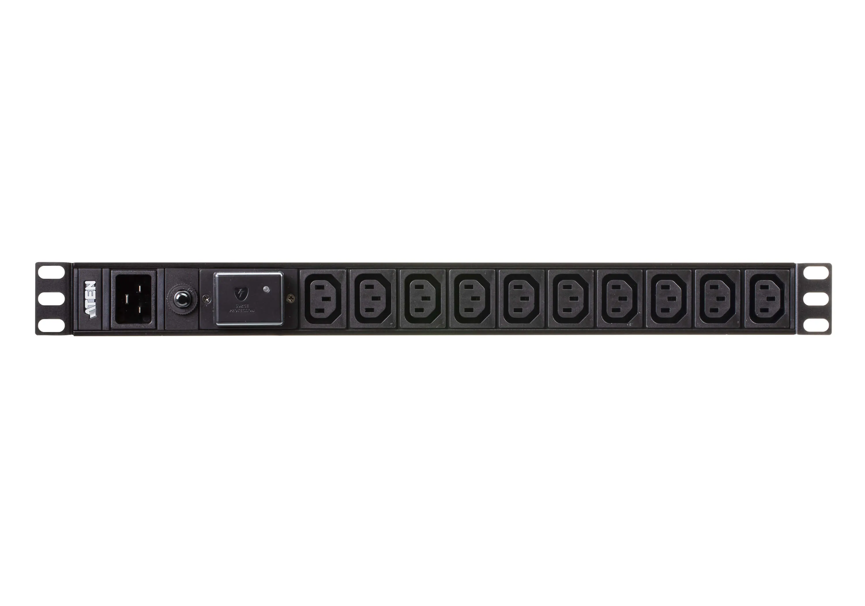 ATEN 18-Outlet 1U Extended Depth Basic PDU with Surge Protection (16A)