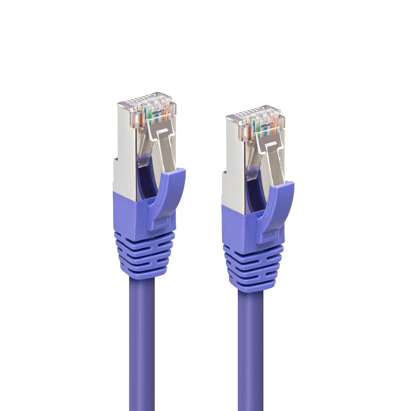 MicroConnect Cat6 S/FTP RJ45 2m n&auml;tverkskabel, lila