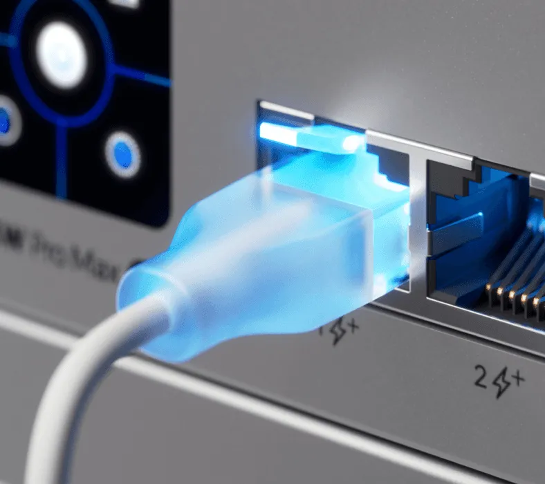 Ubiquity Cat6 UTP RJ45 0.3m -verkkokaapeli, valkoinen
