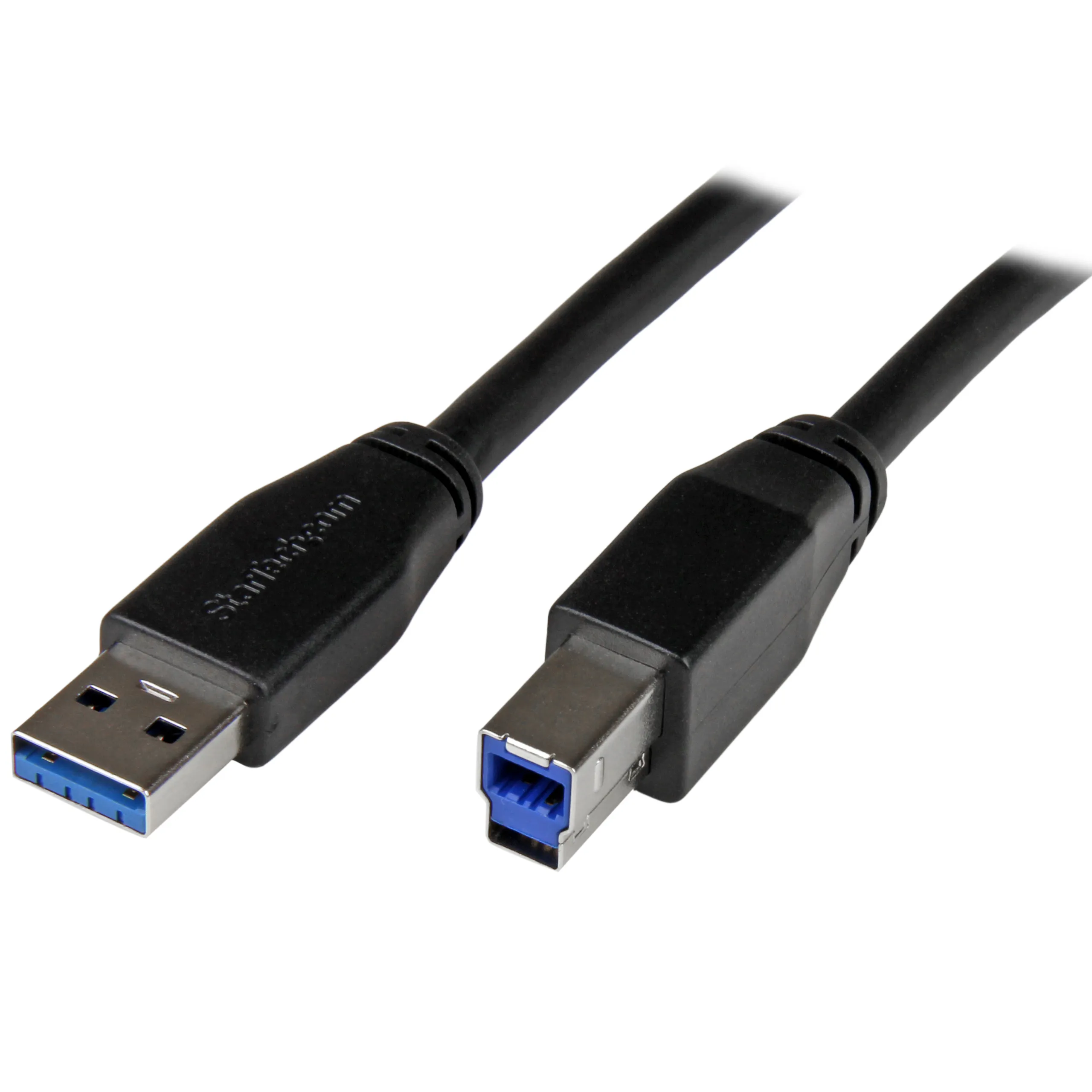 StarTech USB 3.2 Gen 1 USB-A to USB-B cable, 10 m, Black