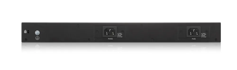 ZYXEL XGS4600-32F L3 Managed Switch, 24 port Gig SFP, 4 dual pers.  and 4x 10G SFP+, stackable, dual PSU
