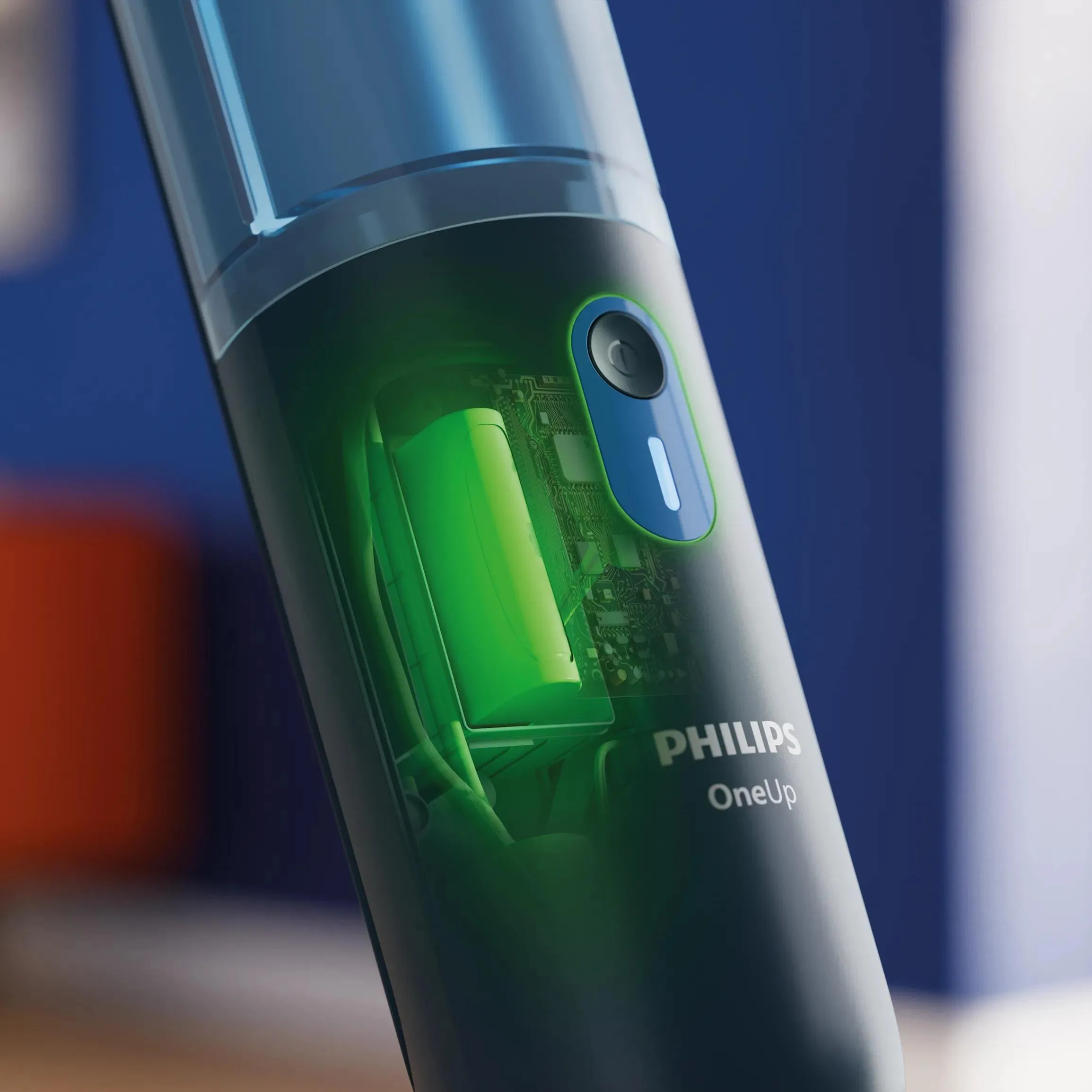 Philips OneUp Series 3000 sladdl&ouml;s elektrisk mopp - bl&aring;