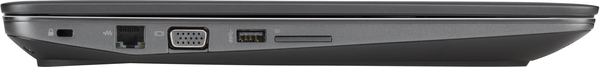 HP 15.6" ZBook Studio G4, 512GB, NVIDIA Quadro M2200M 4GB, Win 10 Pro - kannettava, musta