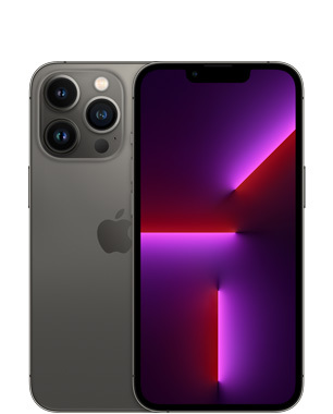 Renoverad iPhone 13 Pro 256 GB, grafit (Mycket bra skick, nytt batteri)