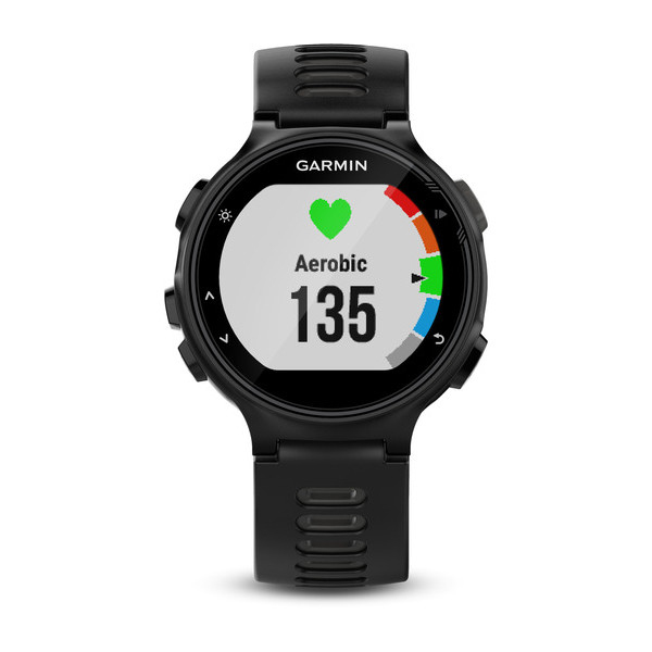 Garmin Forerunner 735XT Bundle -urheilukello, Musta/Harmaa