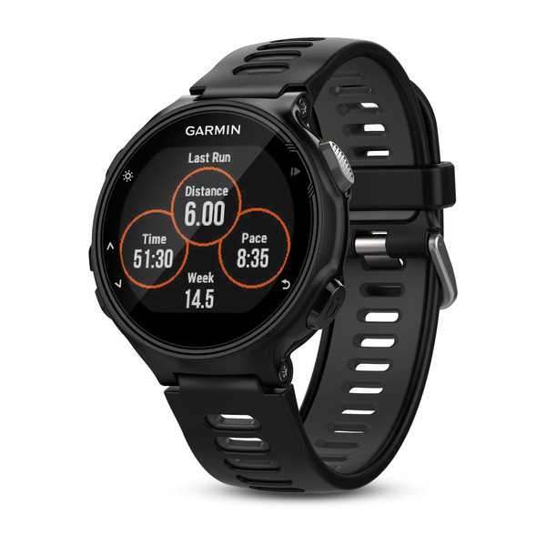 Garmin Forerunner 735XT Bundle -urheilukello, Musta/Harmaa
