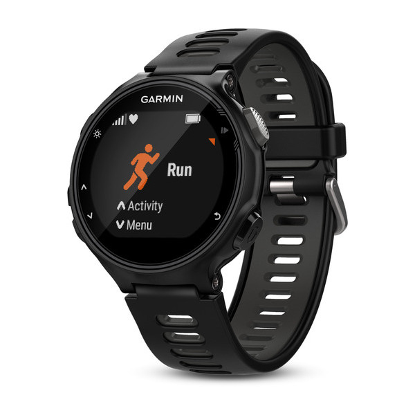 Garmin Forerunner 735XT Bundle -urheilukello, Musta/Harmaa
