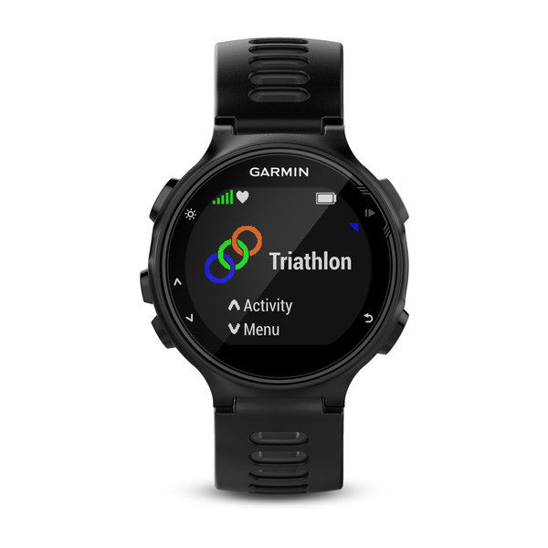 Garmin Forerunner 735XT Bundle -urheilukello, Musta/Harmaa