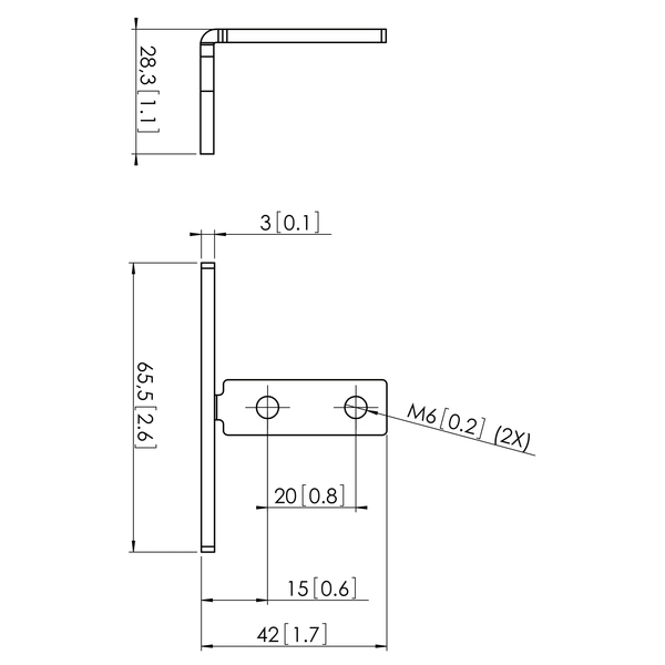 PFA 9101 Floor Plate Connect-it