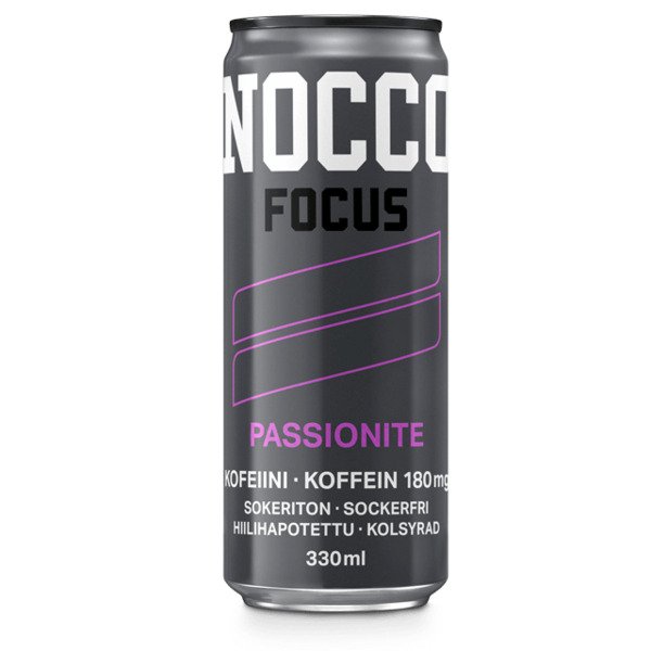 NOCCO Nocco FOCUS Passionite - energidryck 24 x 330ml