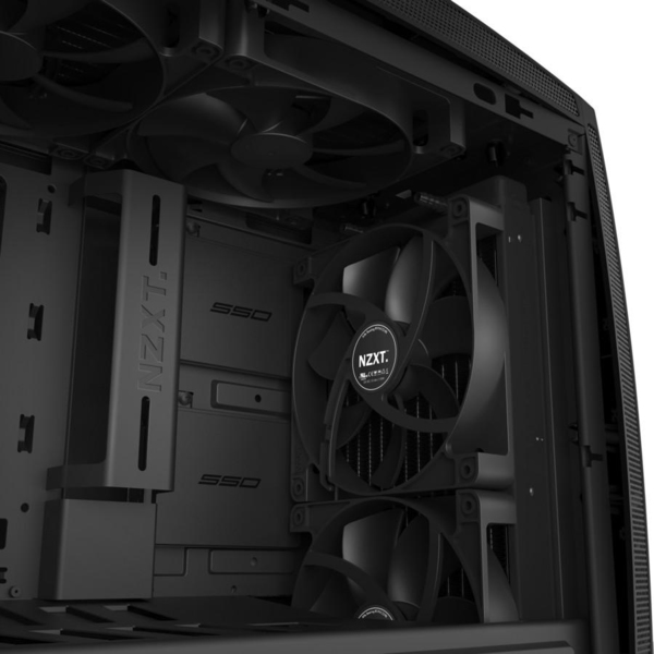 NZXT Manta Mini-ITX Case - Matte Black/Black Window