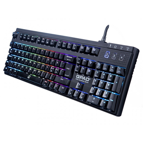 QPAD MK-90 RGB Pro - Pelin&auml;pp&auml;imist&ouml;