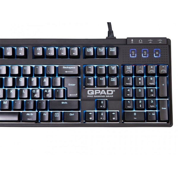 QPAD MK-90 RGB Pro - Pelin&auml;pp&auml;imist&ouml;