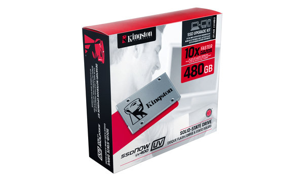 Kingston 480GB SSDNow UV400 SATA3 2.5" Desktop/Notebook upgr kit - SSD