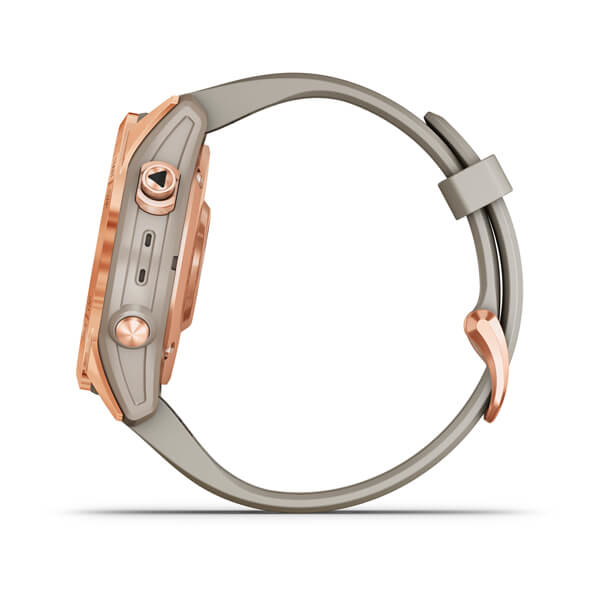 Garmin Fenix 7S Solar -urheilukello, Rose Gold
