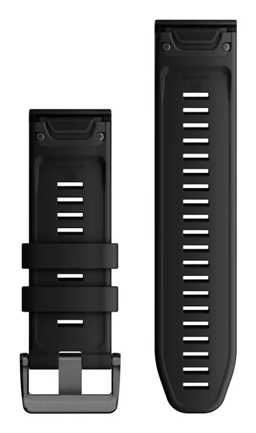 Garmin QuickFit 26mm -silikoniranneke, musta