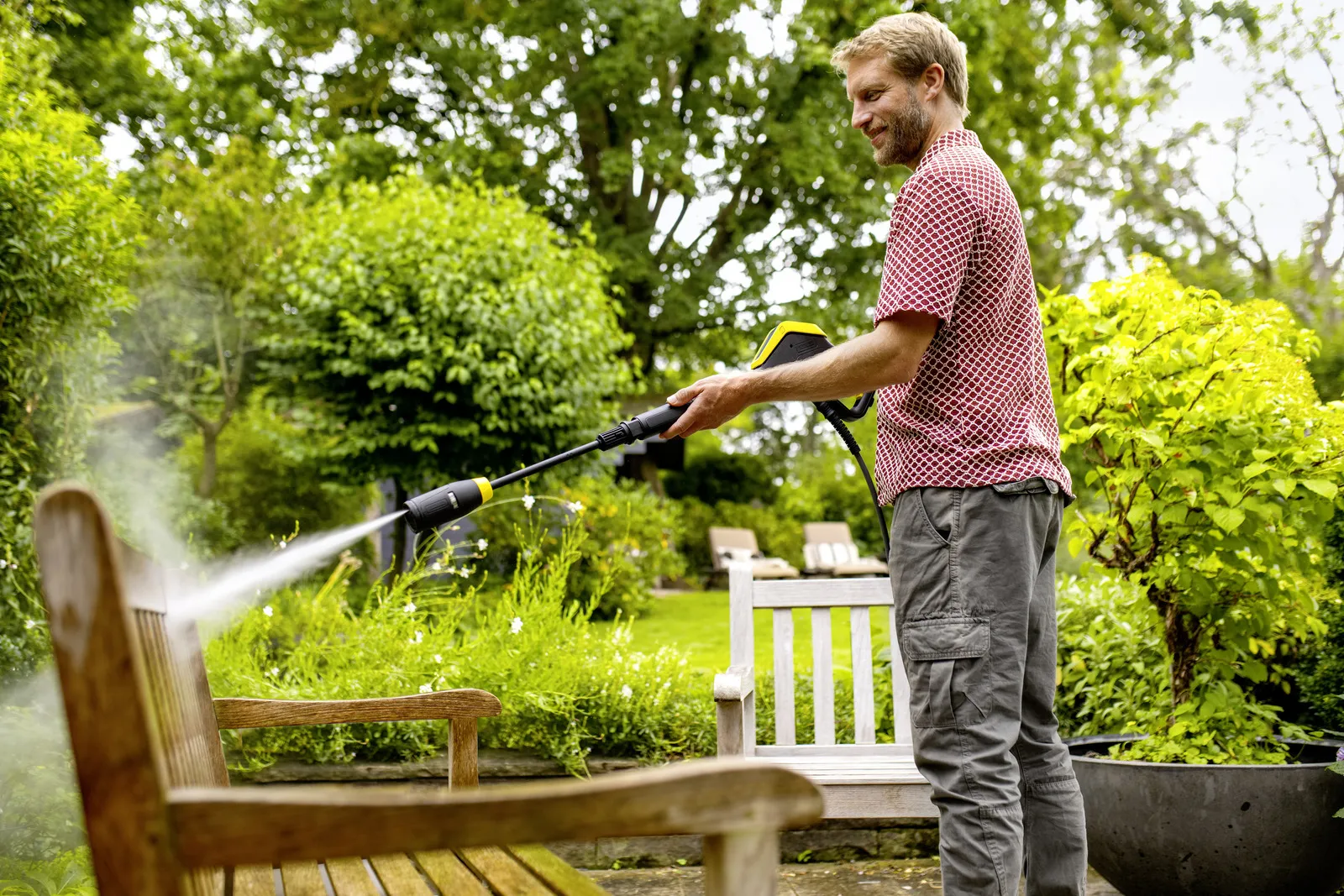 K&auml;rcher K 5 Comfort Premium Connect Pressure washer, 2100 W, 145 bar, 500 l/h, 10 m, Yellow