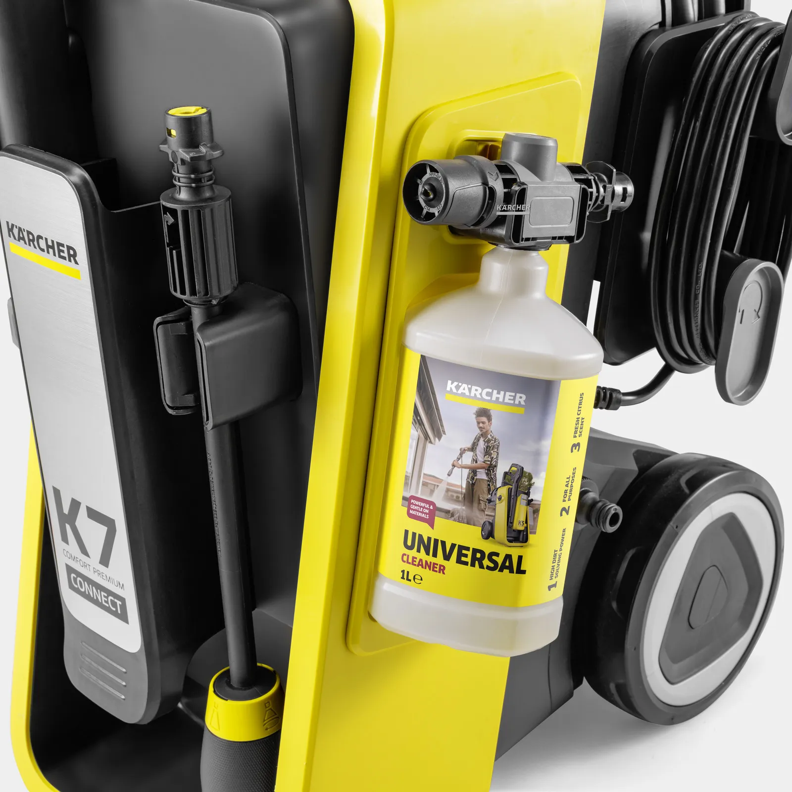 K&auml;rcher K 7 Comfort Premium Connect -painepesuri, 3000 W, 180 bar, 600 l/h