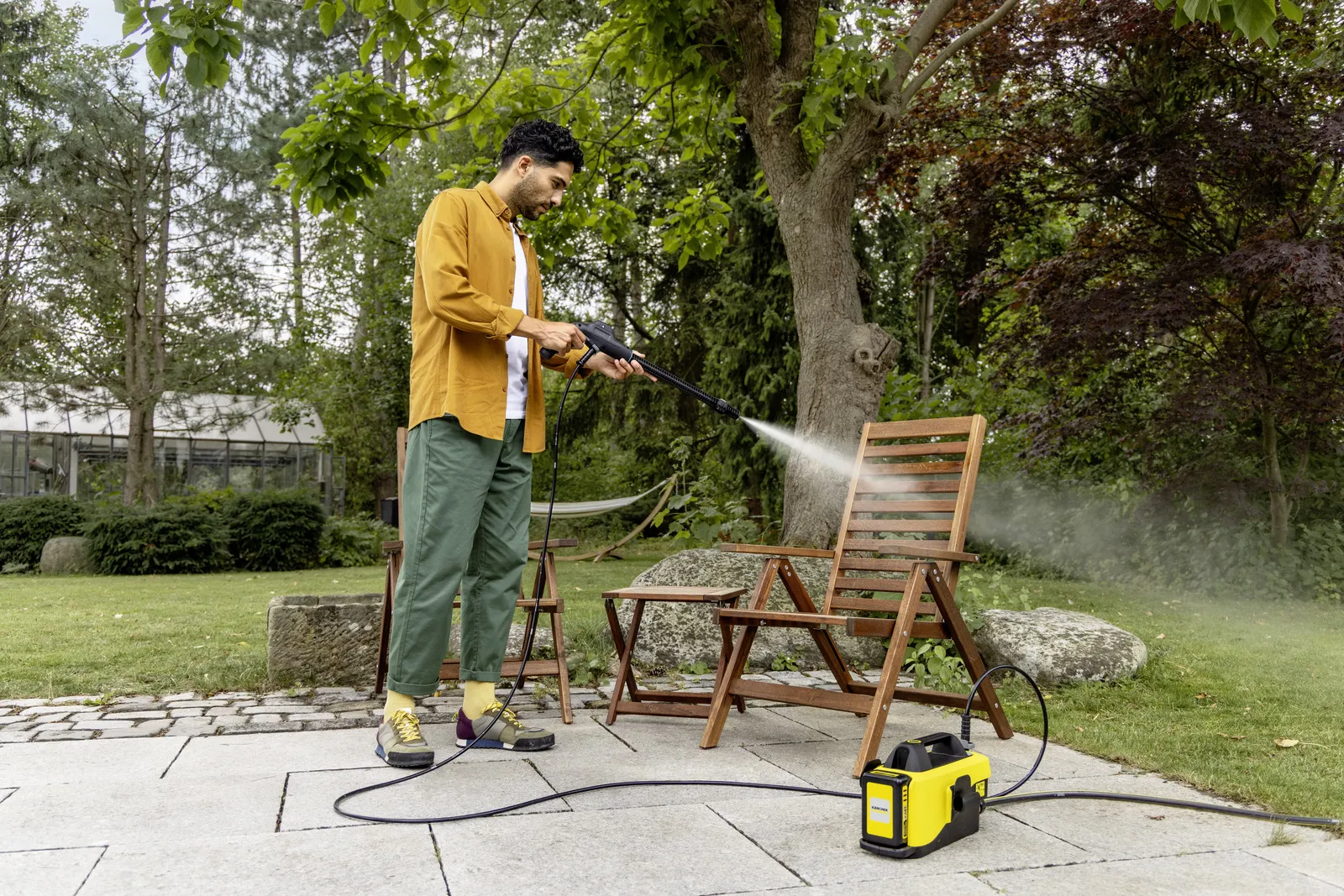 K&auml;rcher OC 6-18 Cordless Medium-Pressure Washer 18 V 24 bar 200 l/h Black/Grey/Yellow
