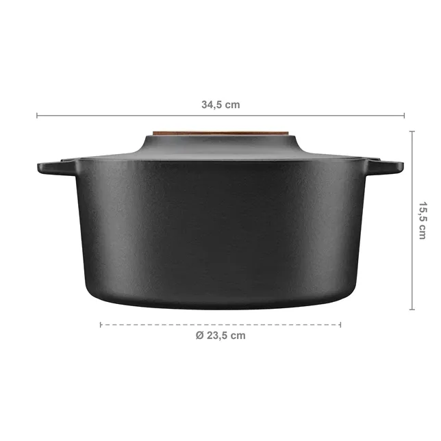 Fiskars Norden - cast iron pot 6 L