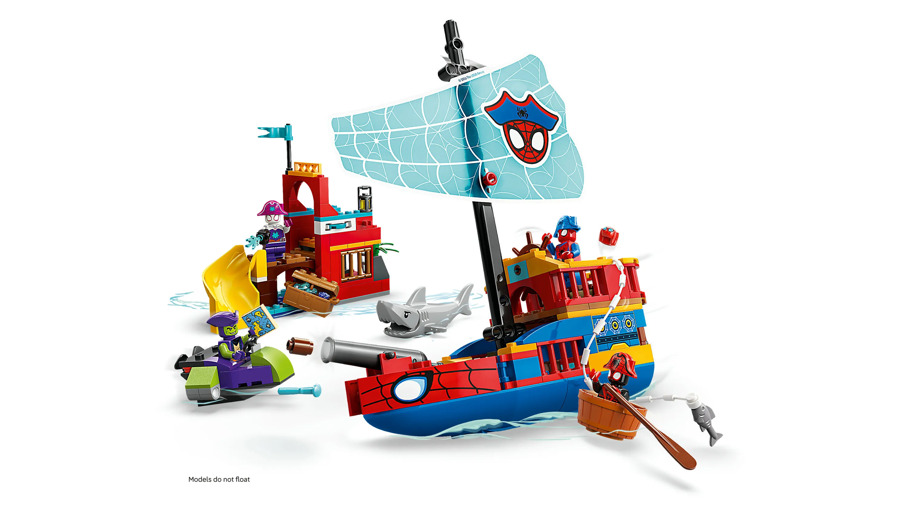 LEGO Marvel Spidey&rsquo;s Team Pirate Ship 11208