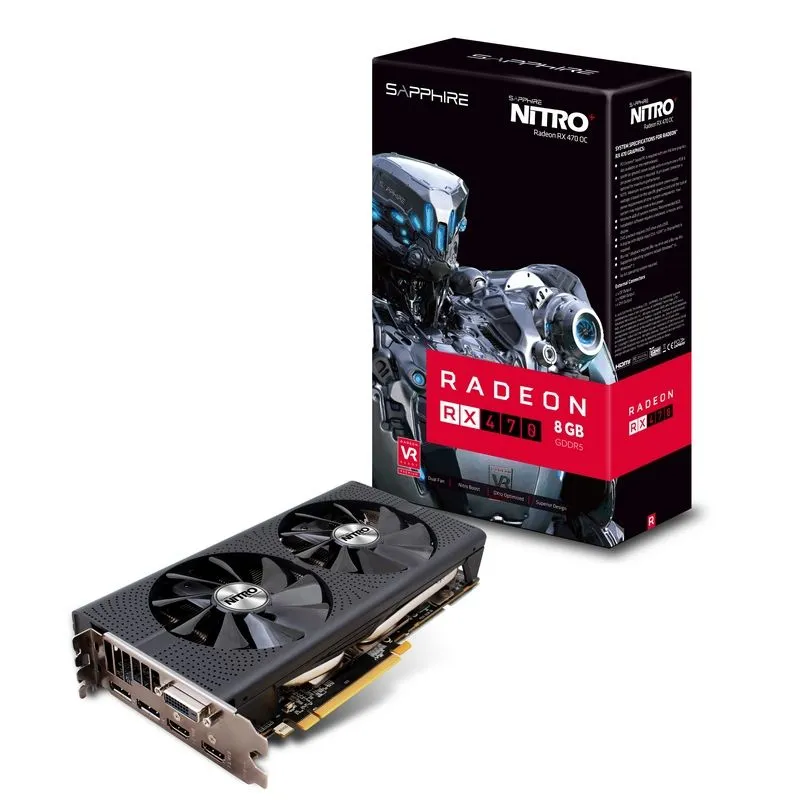 Sapphire Nitro+ RX 470 8G Lite retail