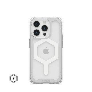 UAG Plyo MagSafe, iPhone 15 Pro - fodral, Ice/White