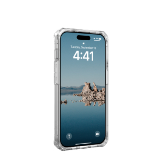 UAG Plyo MagSafe, iPhone 15 Pro - fodral, Ice/White