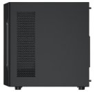 SAMA S40 Midi-Tower Case with window and RGB lighting, Black