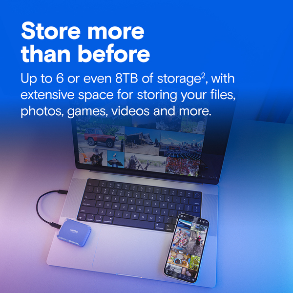 Crucial X10 4TB - external SSD