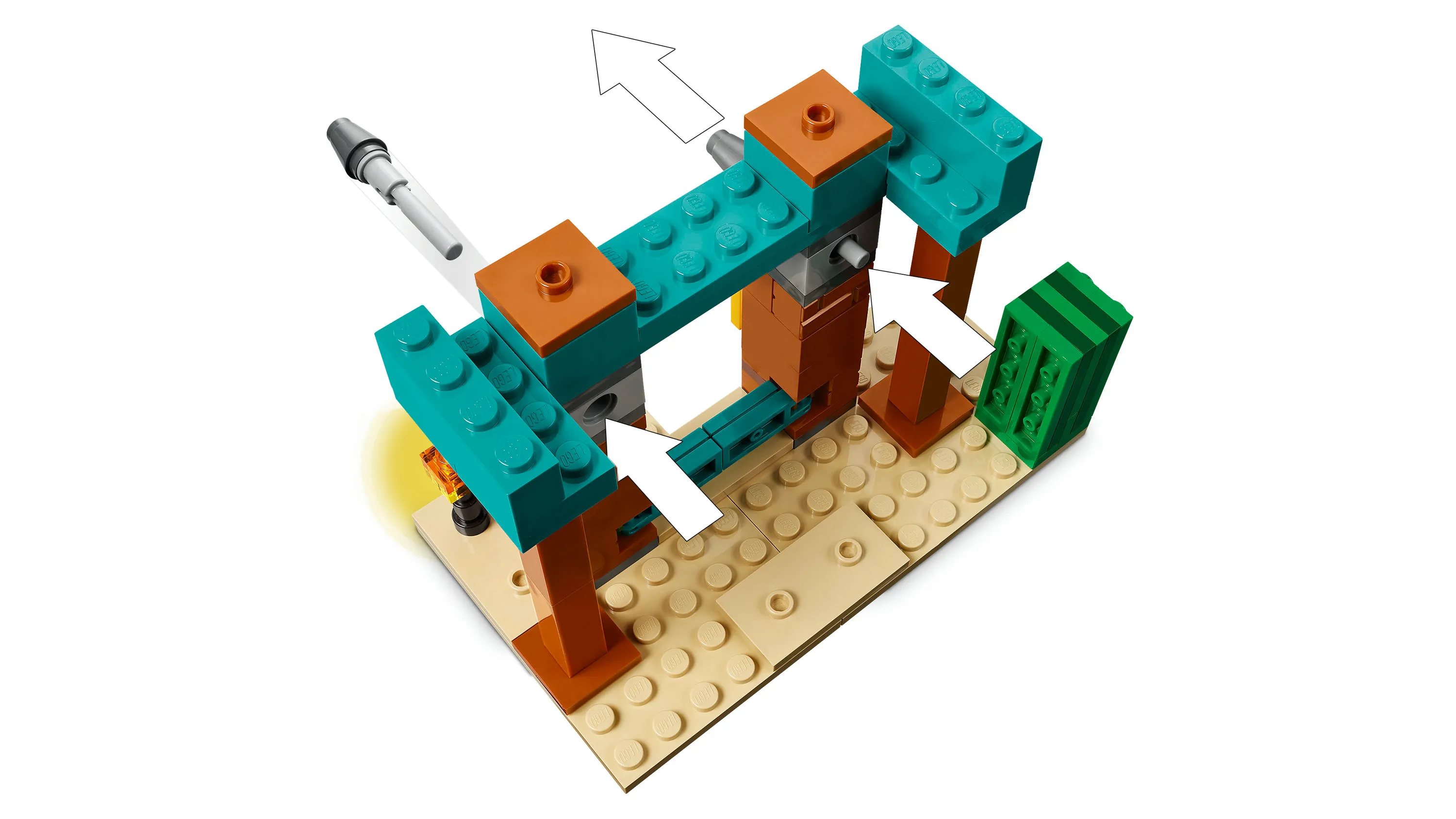 LEGO Minecraft The Illager Desert Patrol 21267