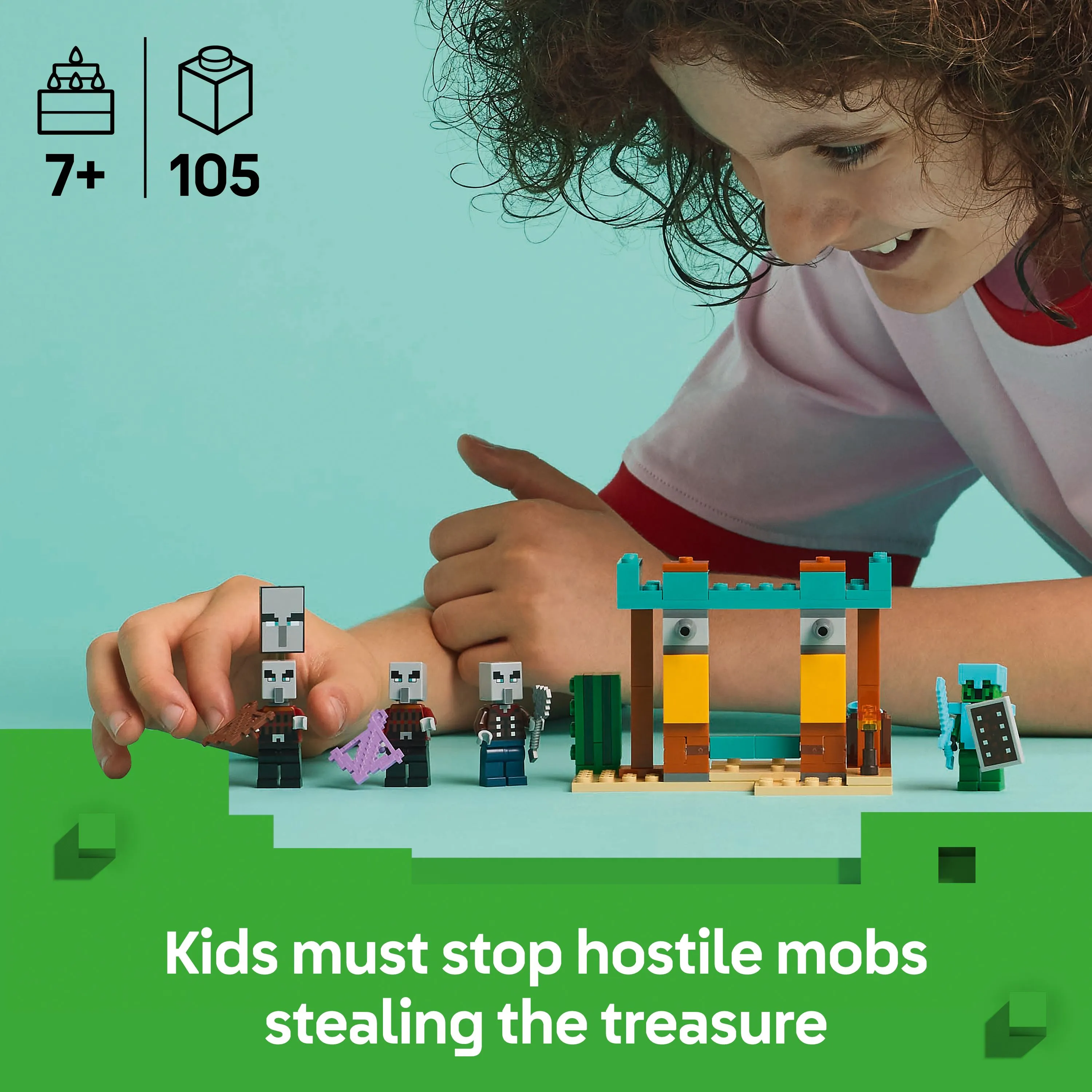 LEGO Minecraft The Illager Desert Patrol 21267