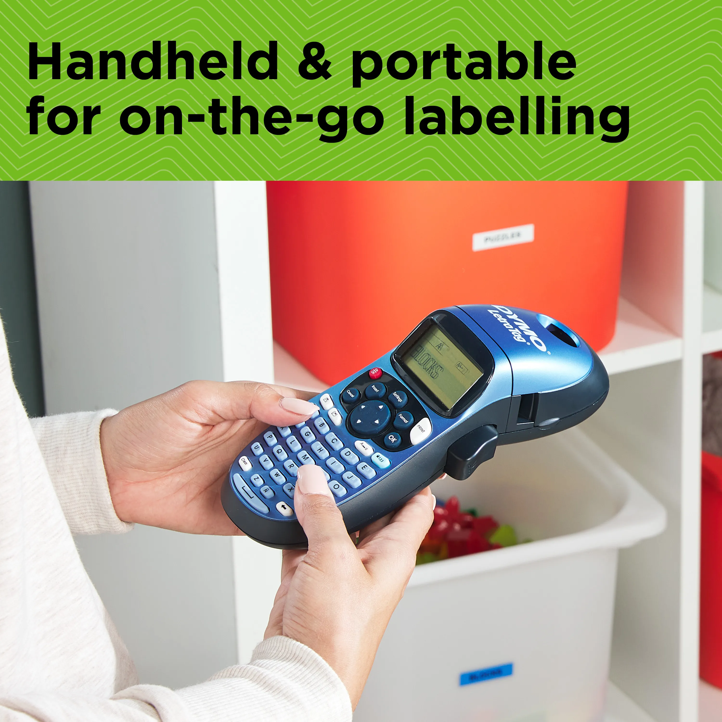 DYMO LetraTag LT-100H Handheld Label Maker black