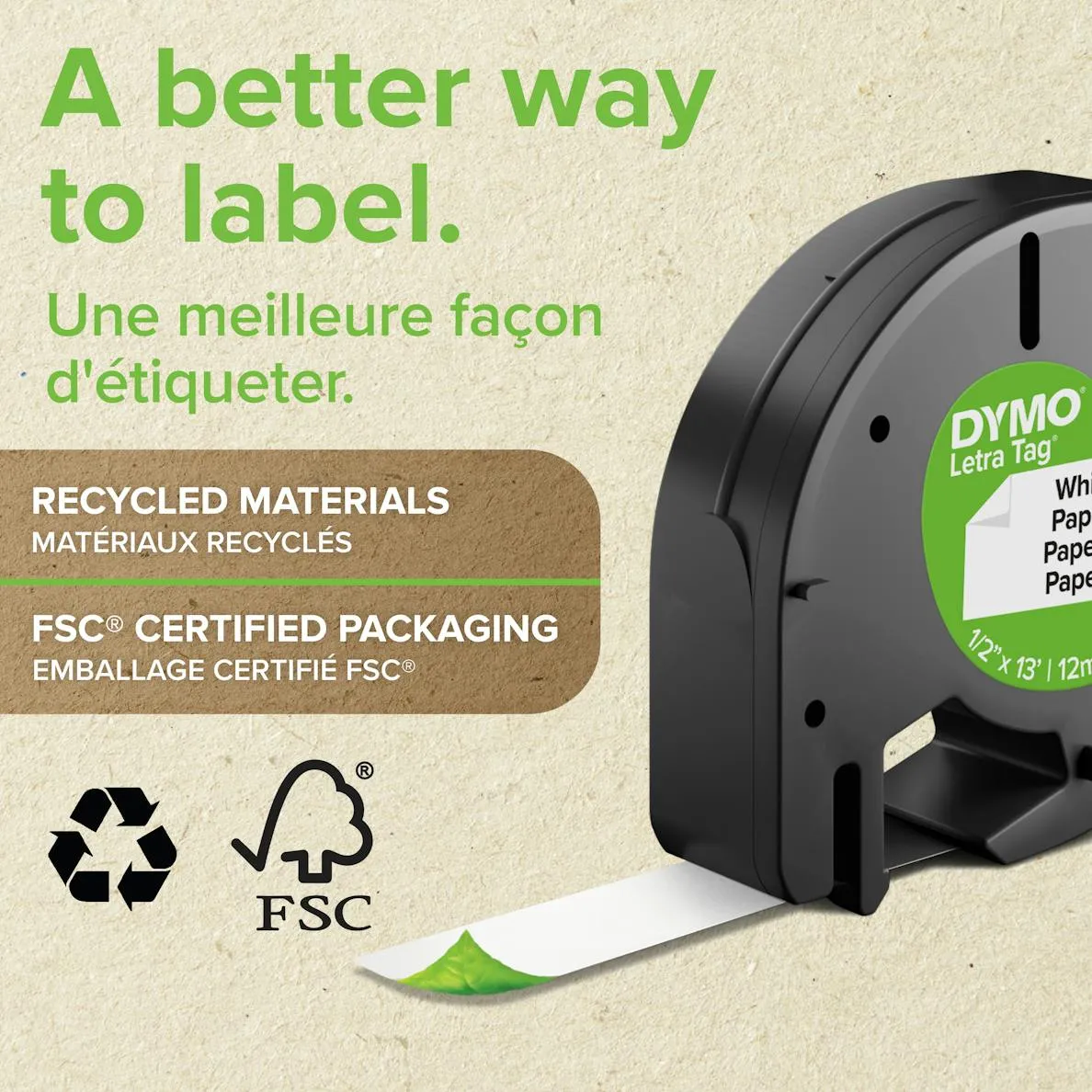 DYMO LetraTag LT-100H Handheld Label Maker black