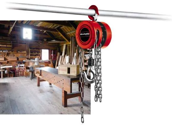 Einhell Chain hoist TC-CH 1000, cable winch (red)