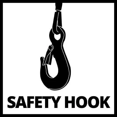 Einhell Chain hoist TC-CH 1000, cable winch (red)