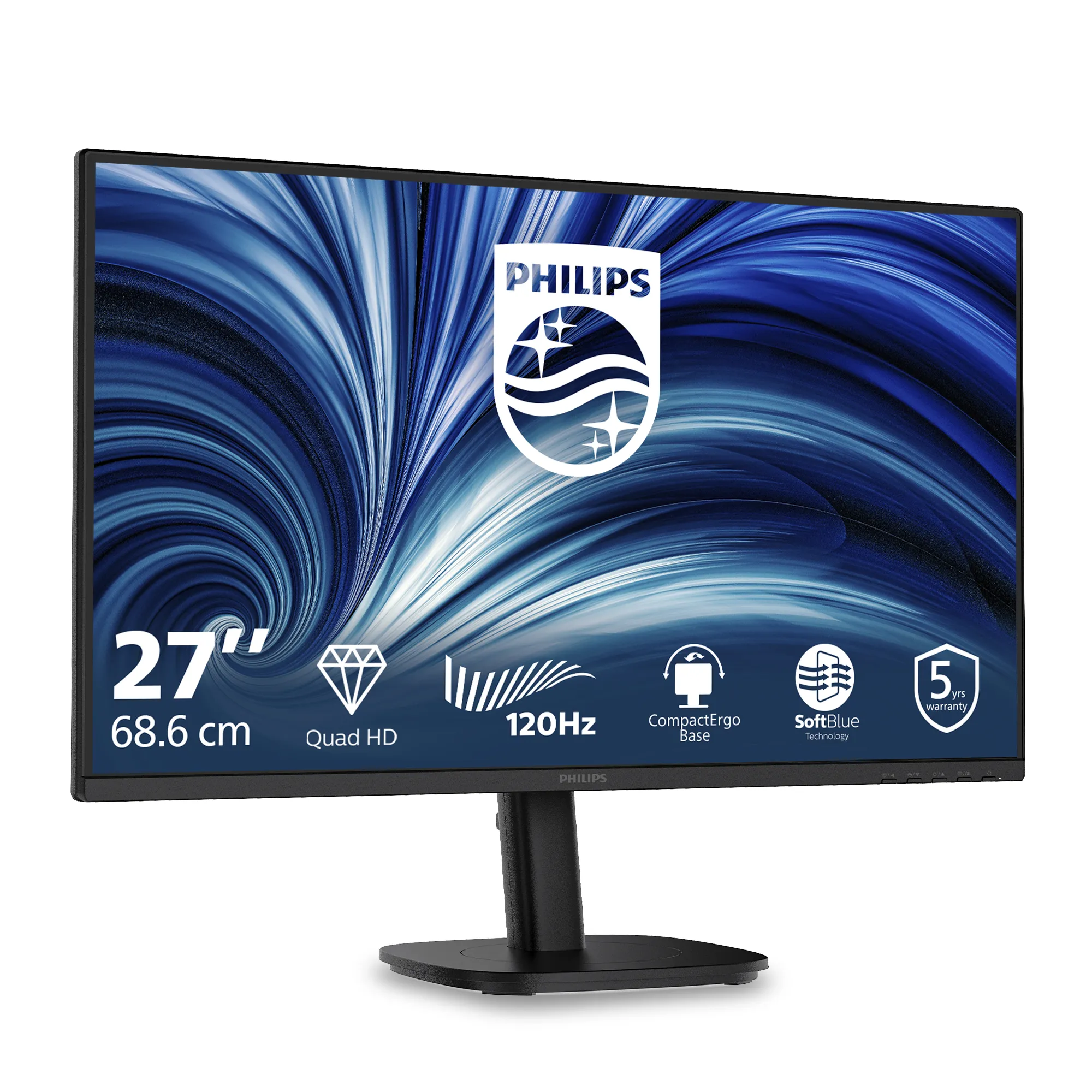 Philips 27B2N3500/00 27" QHD, IPS, 120Hz, HDR -n&auml;ytt&ouml;
