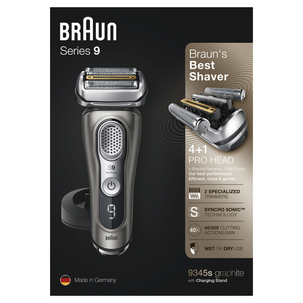 Braun Series 9 9345s Wet &amp; Dry -partakone