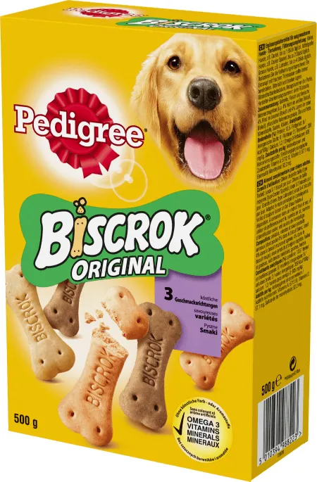 Pedigree Biscrock Original Chicken, Adult, 500 g
