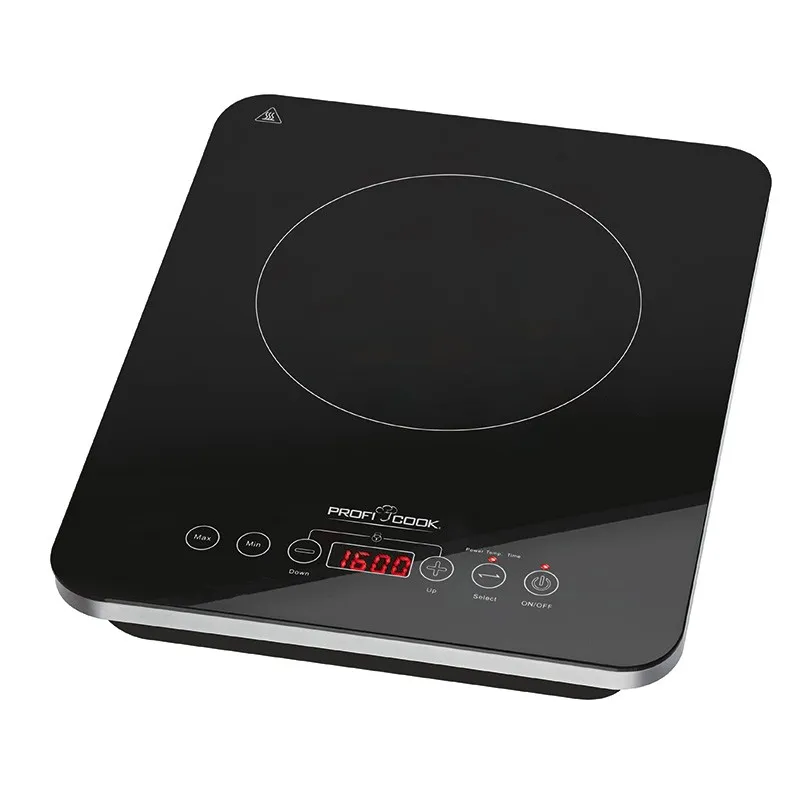ProfiCook PC-EKI 1062 induktionsplatta, 1 kokzon, 2000 watt, svart
