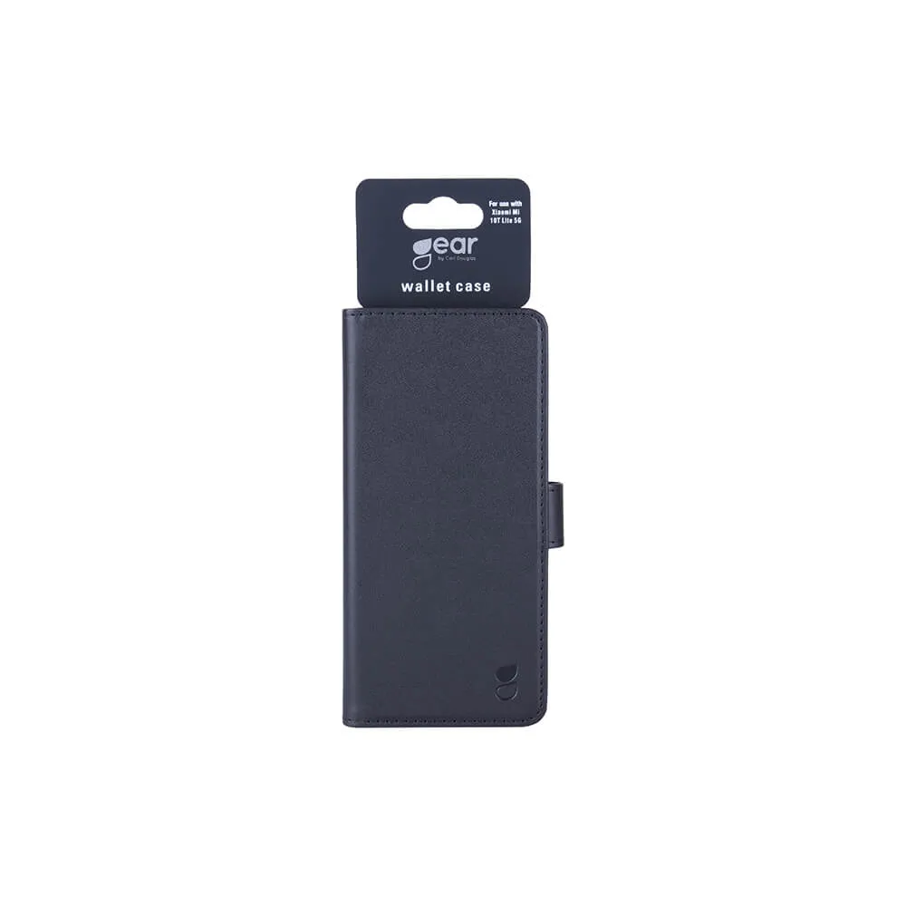 GEAR Wallet, Xiaomi Mi 10T Lite - Wallet Case, Black