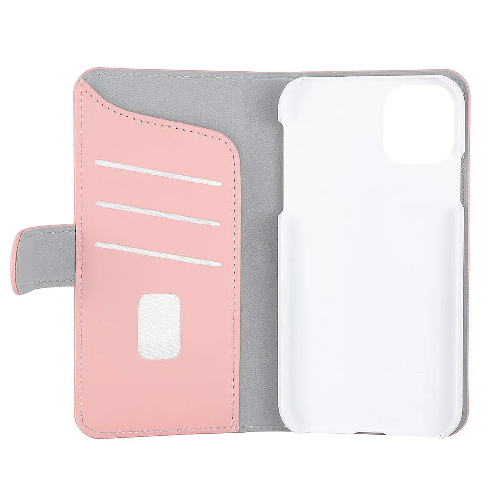 GEAR Wallet, iPhone 11 -lompakkokotelo, Vaaleanpunainen
