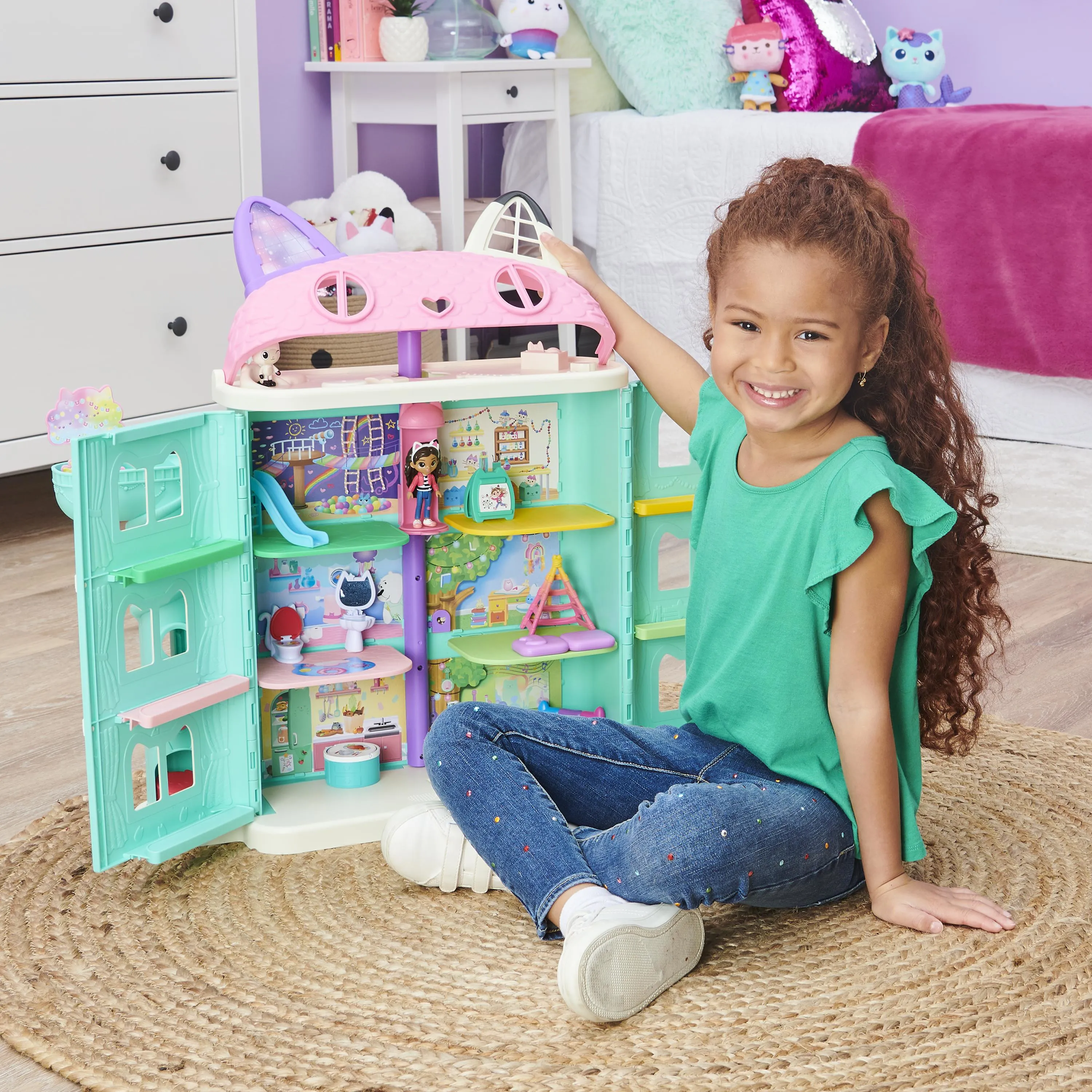 Spin Master Gabby's Dollhouse Gabby's Purrfect Dollhouse Play Building