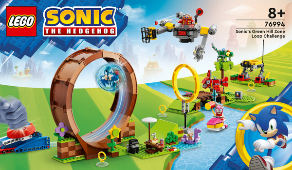 LEGO IDEAS 76994 Sonics Green Hill Zone Loop Challenge