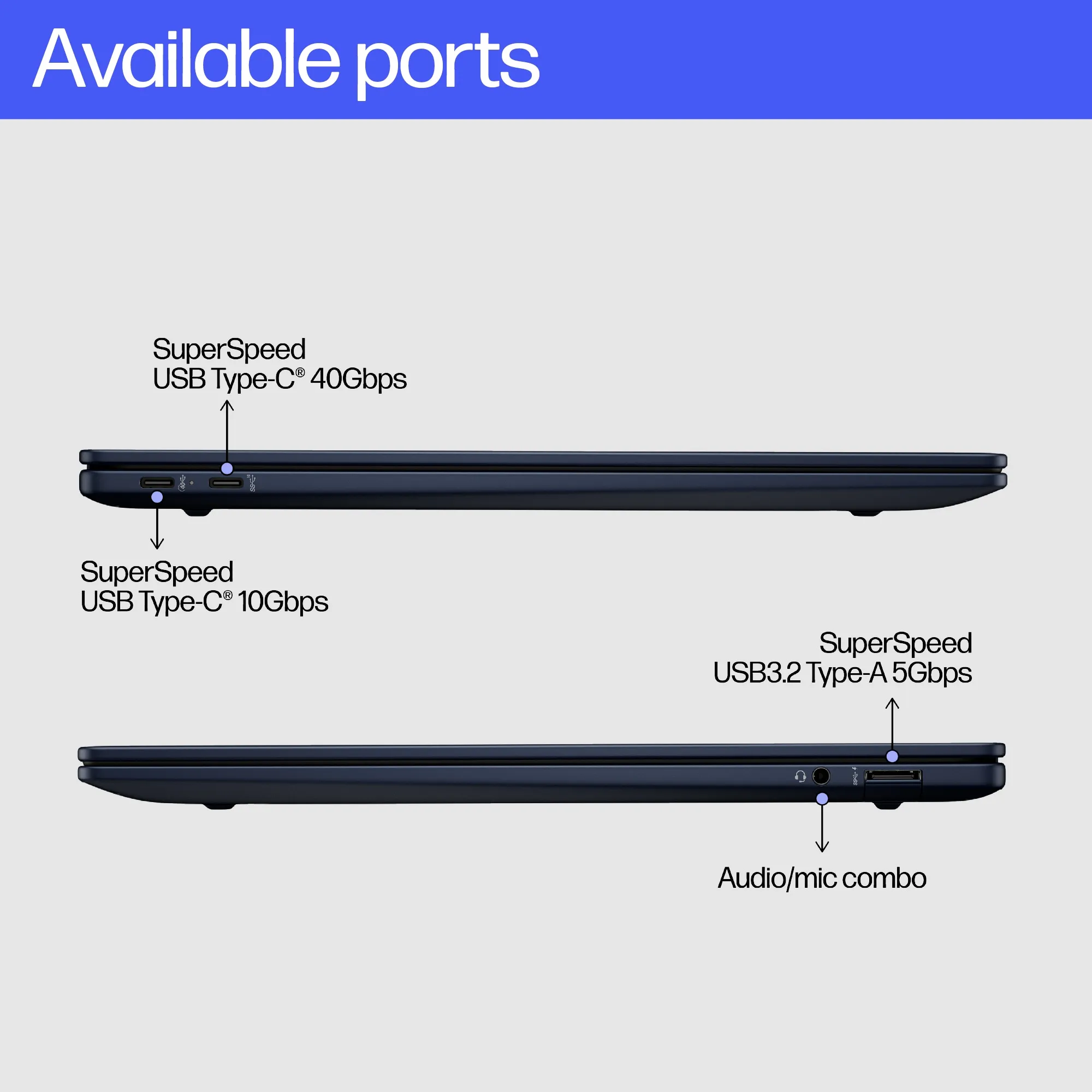 HP EliteBook Ultra G1q 14" X1E-78-100, 16 GB, 1 TB, Win 11 Pro - b&auml;rbar dator, bl&aring;