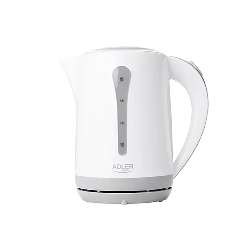 Adler AD 1244 kettle, 2.5L, 2200W, White